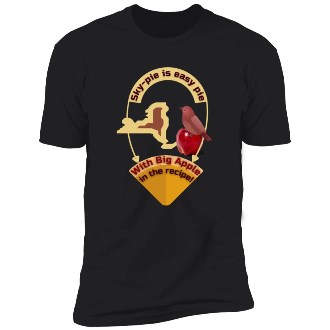 NYC: "The Big Apple Pie" Premium Unisex T-shirt