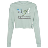 NYC Skybound Ladies Cropped Sweatshirt