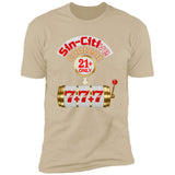 Las Vegas "Sin City's Sensitive Content" Premium Unisex T-shirt