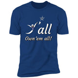 Dallas "Y'all Cowboys" Premium Unisex T-shirt