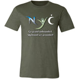 NYC Skybound  Lightweight Unisex T-Shirt