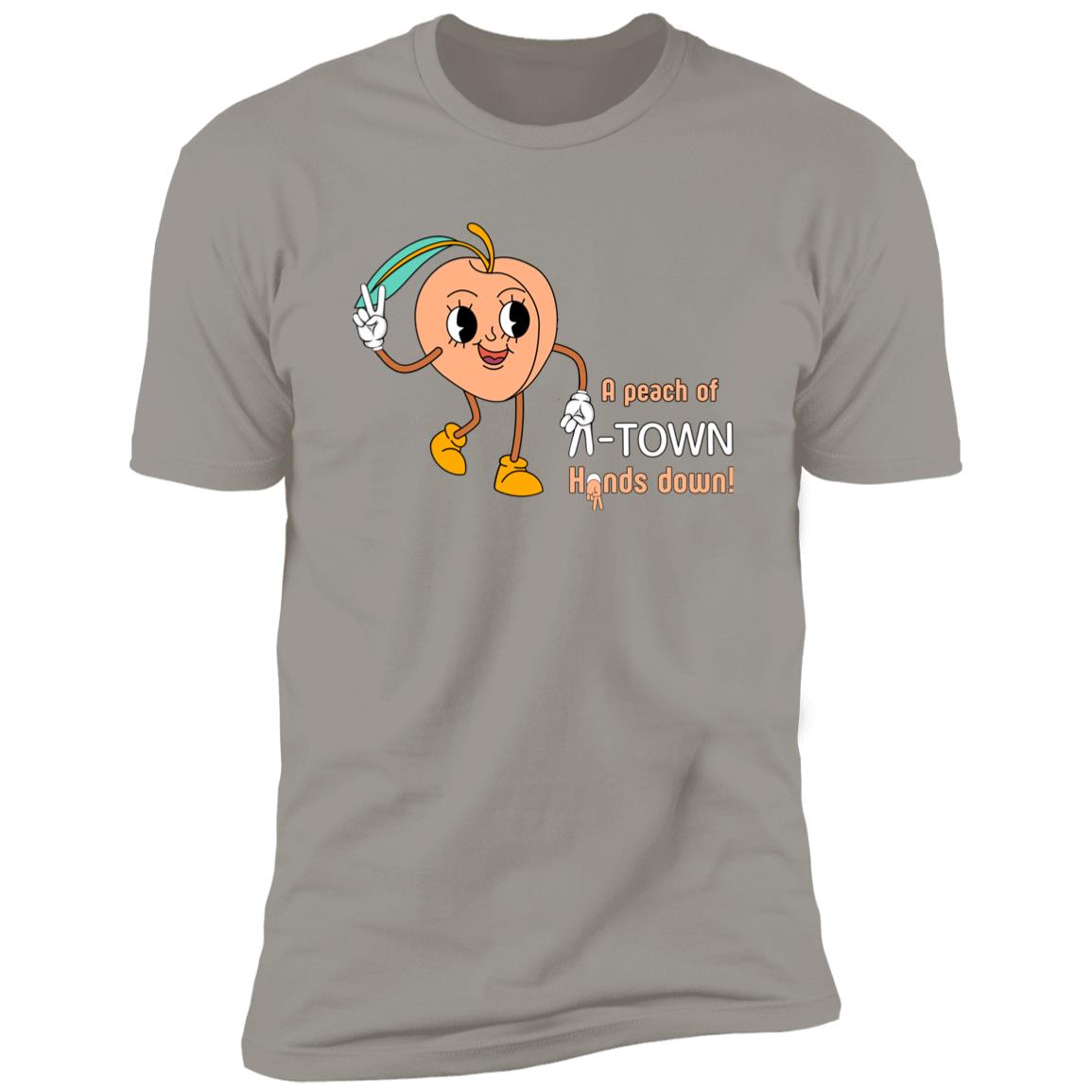 Atlanta: "A Peach of A Town" Premium Unisex T-shirt