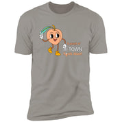 Atlanta: "A Peach of A Town" Premium Unisex T-shirt