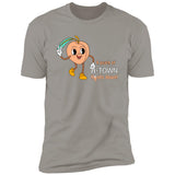 Atlanta: "A Peach of A Town" Premium Unisex T-shirt