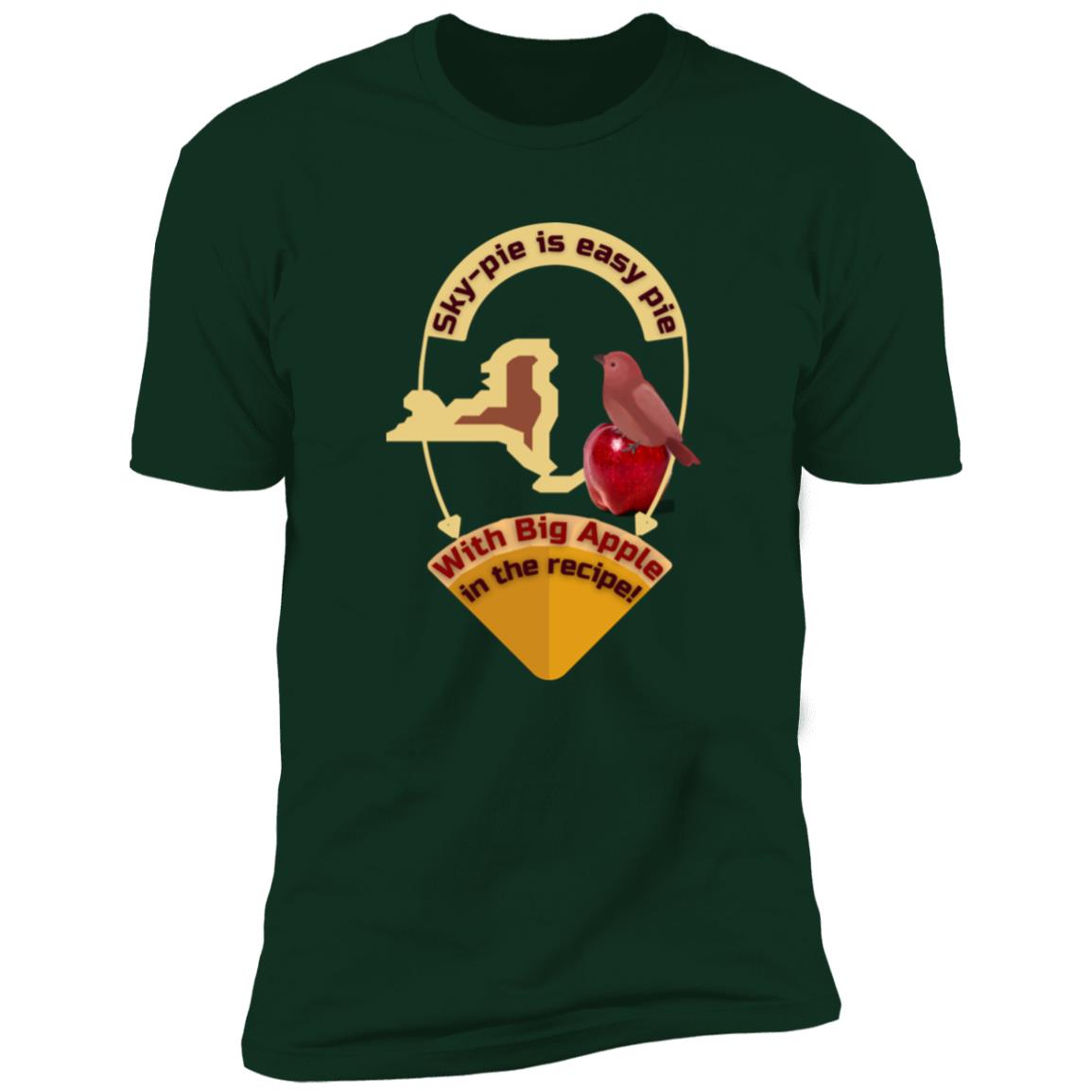 NYC: "The Big Apple Pie" Premium Unisex T-shirt