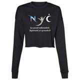 NYC Skybound Ladies Cropped Sweatshirt