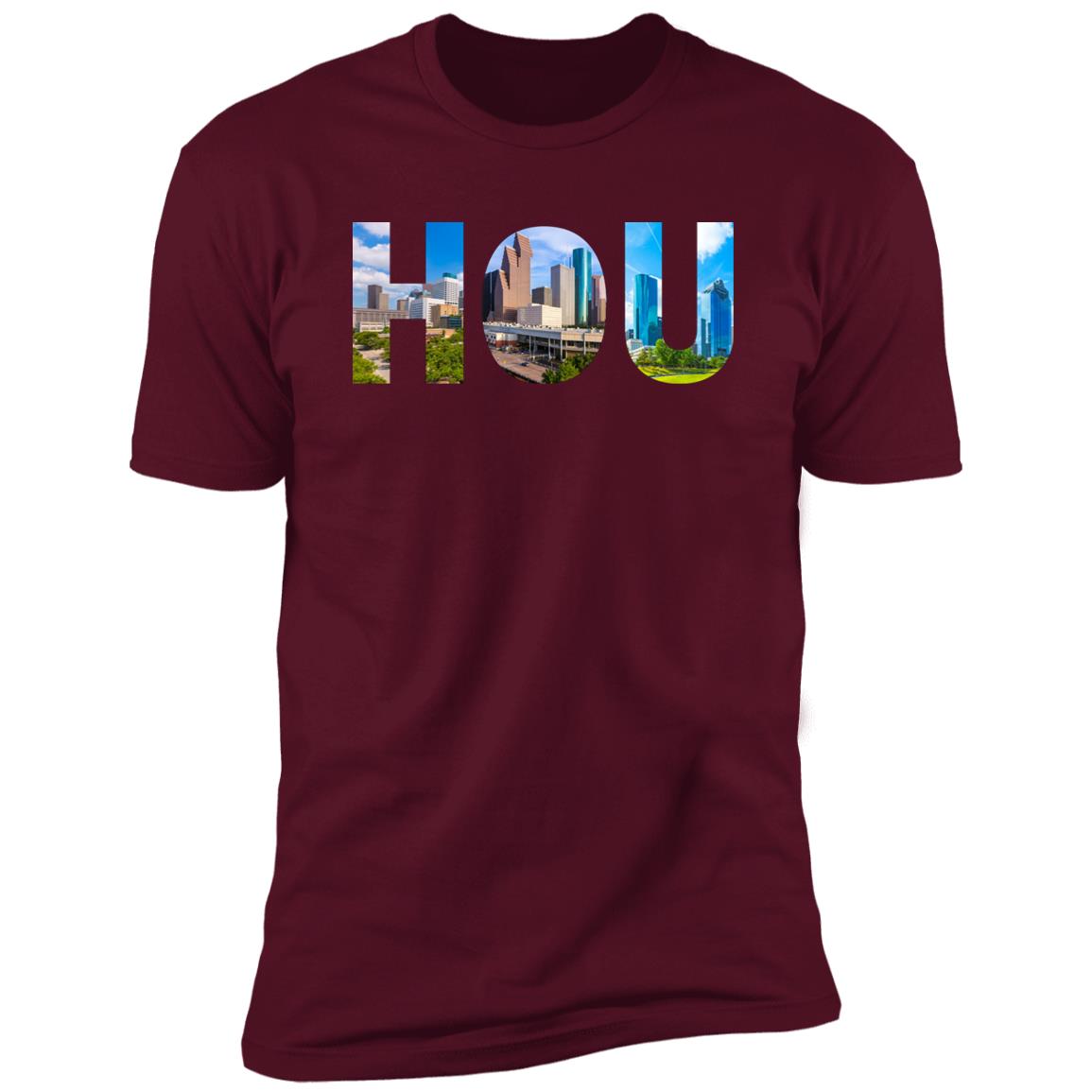 Houston Skyline Premium Unisex T-shirt