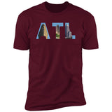 Atlanta Landmarks Premium Unisex T-shirt