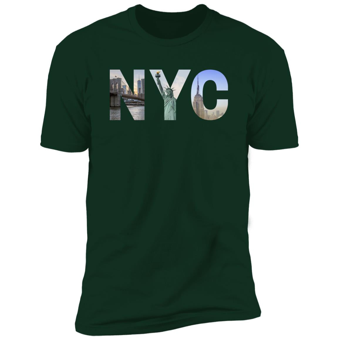 NYC Landmarks Premium Unisex T-shirt