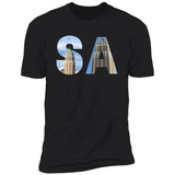 San Antonio Landmarks Premium Unisex T-shirt