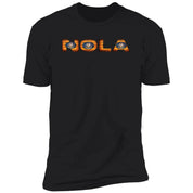 New Orleans Vintage Wooden Font Premium Unisex T-shirt
