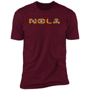 New Orleans Vintage Wooden Font Premium Unisex T-shirt
