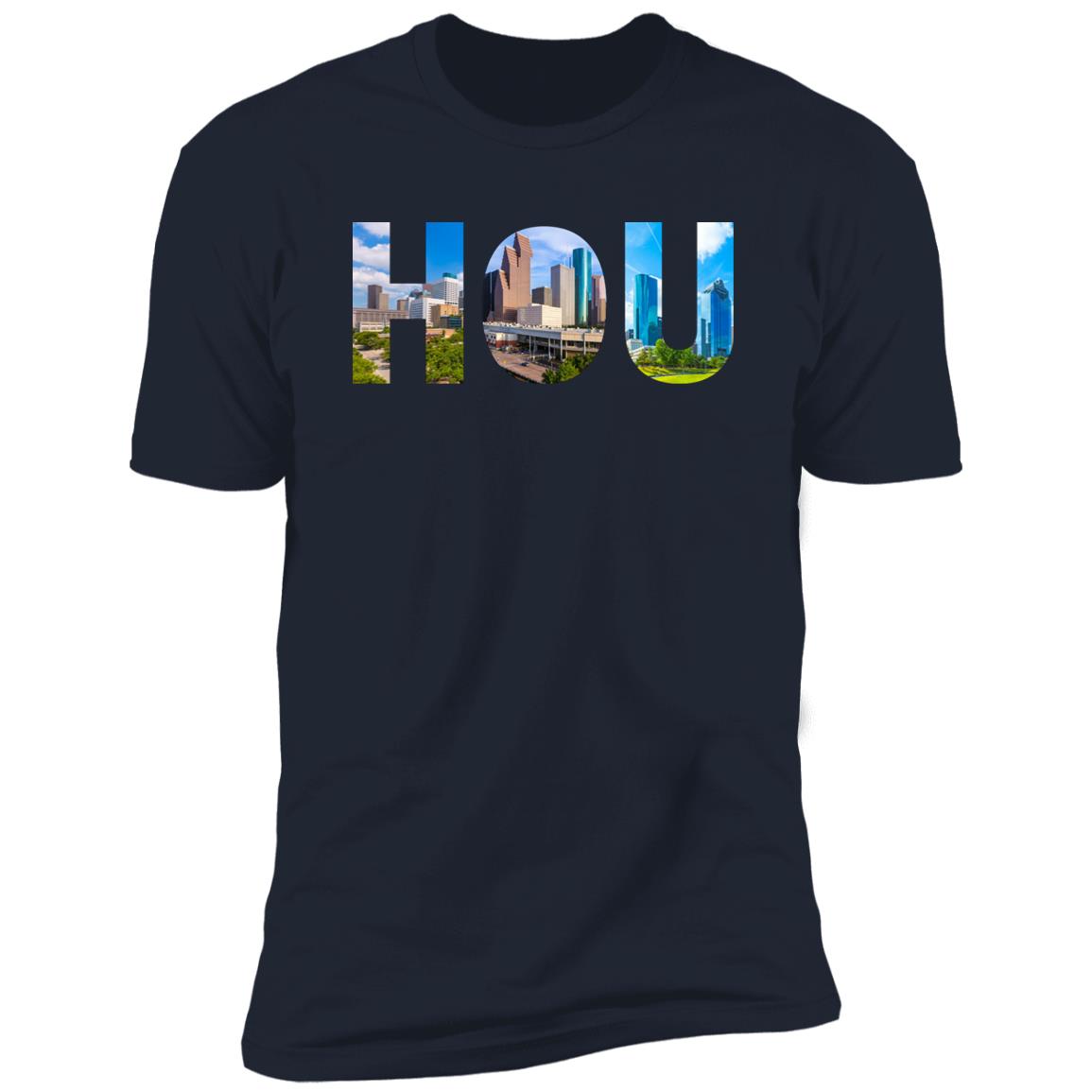 Houston Skyline Premium Unisex T-shirt