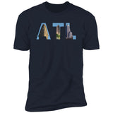 Atlanta Landmarks Premium Unisex T-shirt