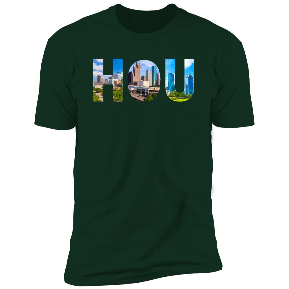Houston Skyline Premium Unisex T-shirt