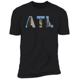 Atlanta Landmarks Premium Unisex T-shirt