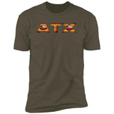 Austin Vintage Wooden Font Premium Unisex T-shirt